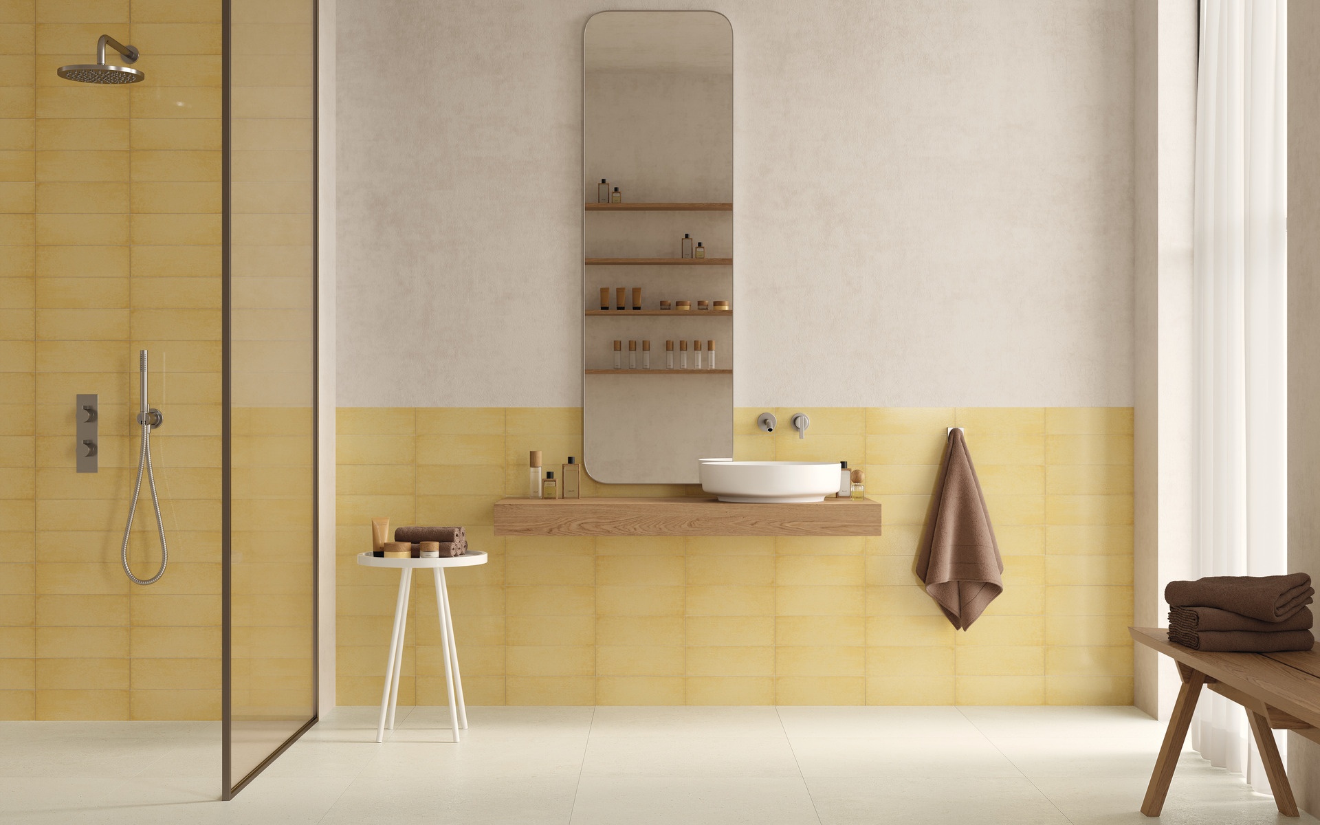 Ocra Wall Coverings porcelain stoneware | Iris Ceramica
