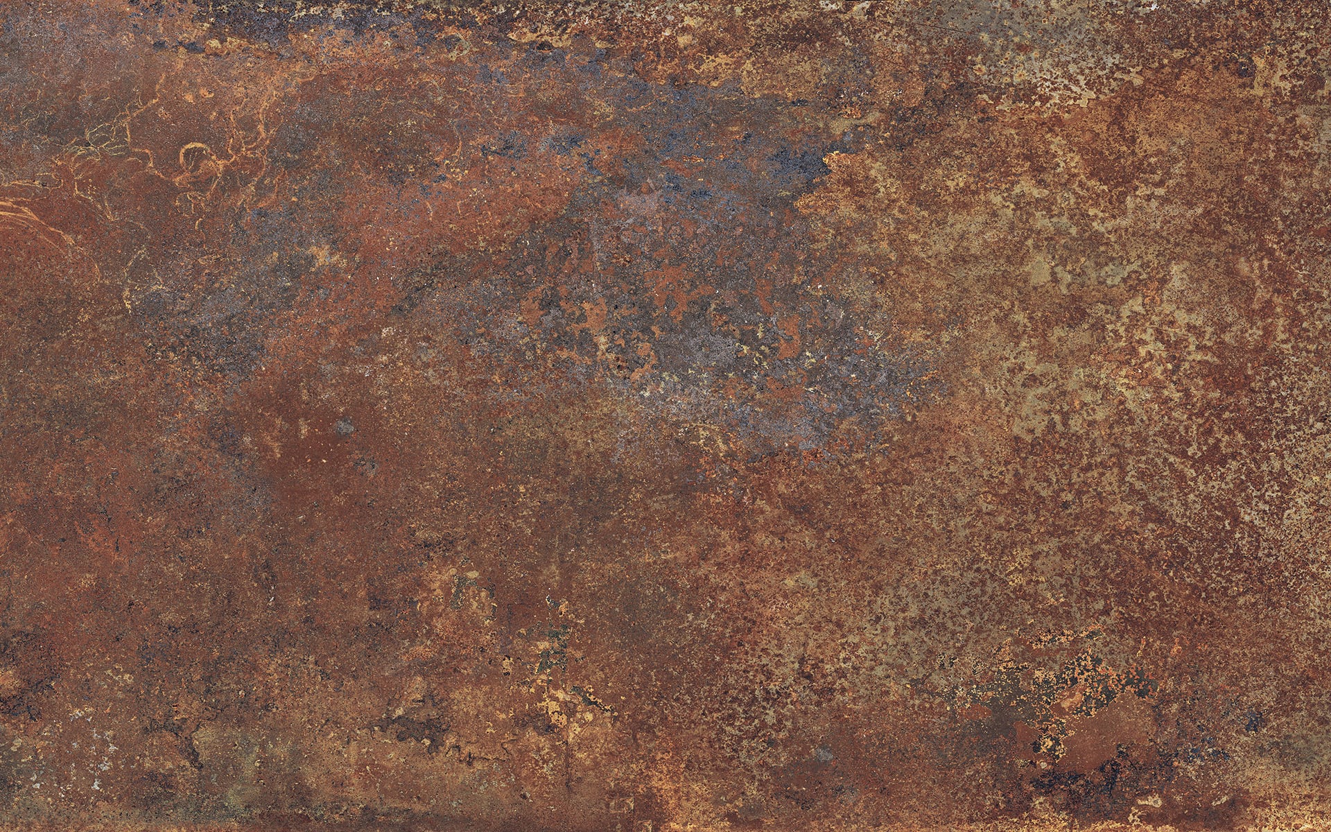 Acciaio Corten Flooring Porcelain Stoneware Iris Ceramica