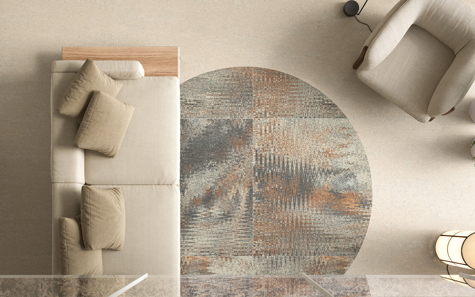 Trame caleidoscopio Flooring porcelain stoneware | Iris Ceramica