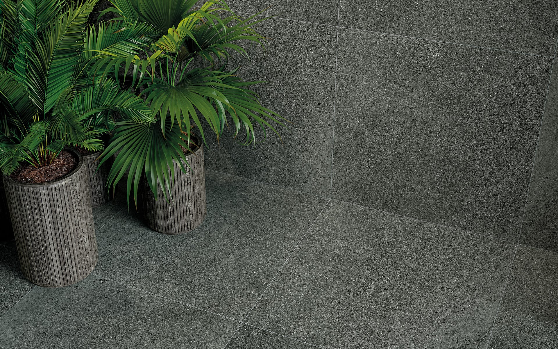Forest green Flooring porcelain stoneware